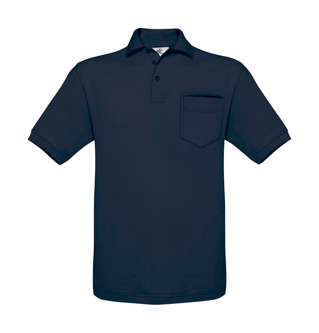 Polo unisex Safran Pocket - 003 - Marina