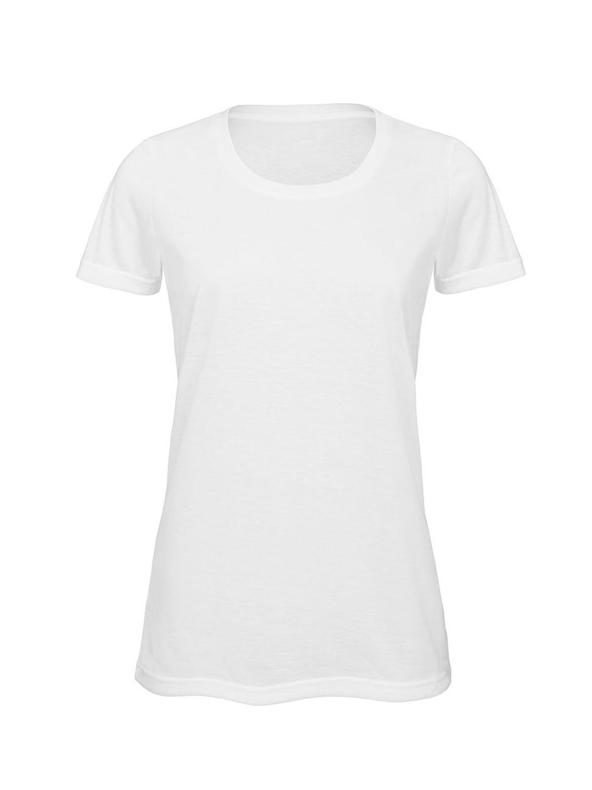 Camiseta de mujer con estampado por sublimación - 001 - Blanco