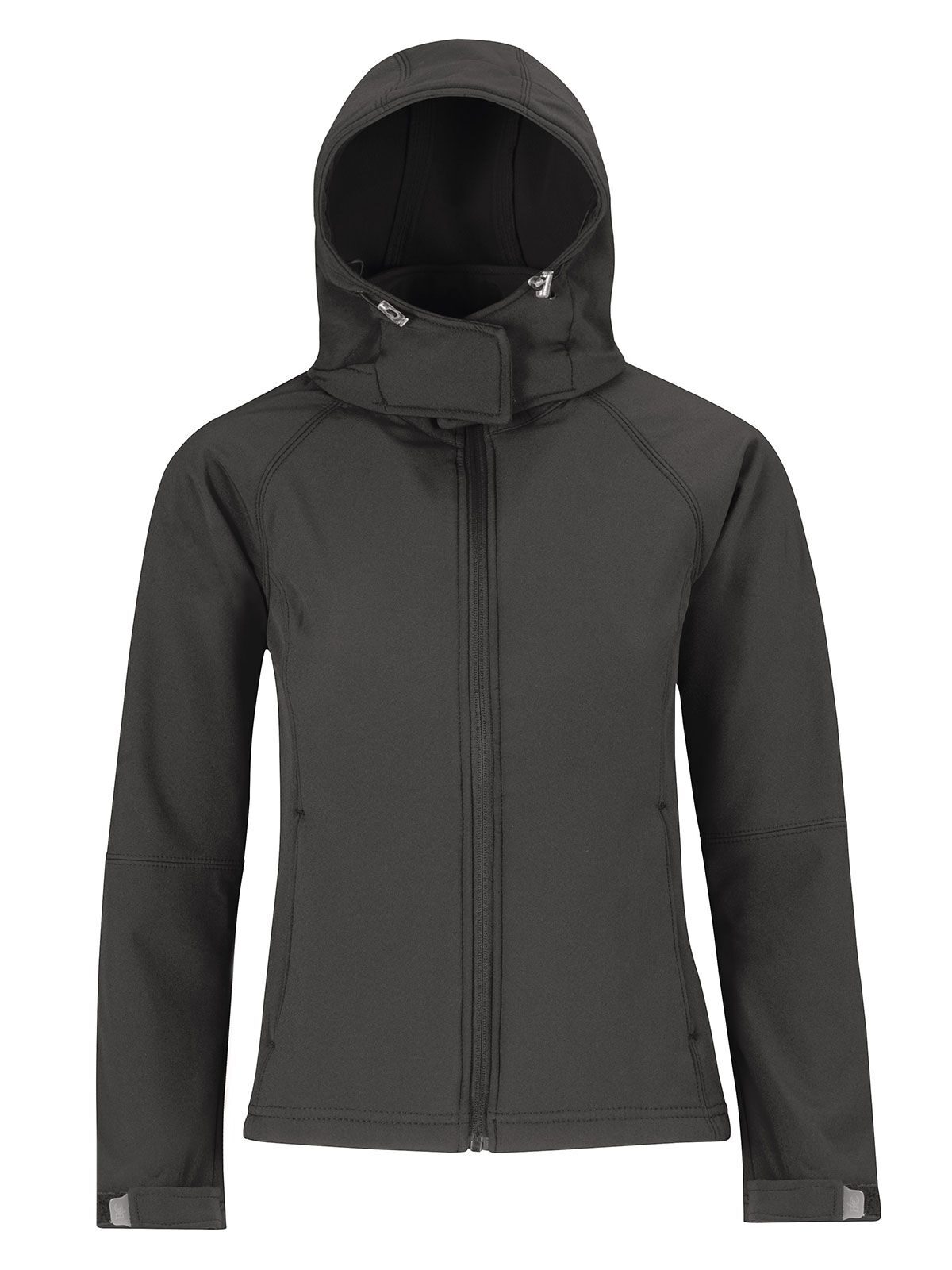 Chaqueta softshell con capucha para mujer - 670 - Gris oscuro