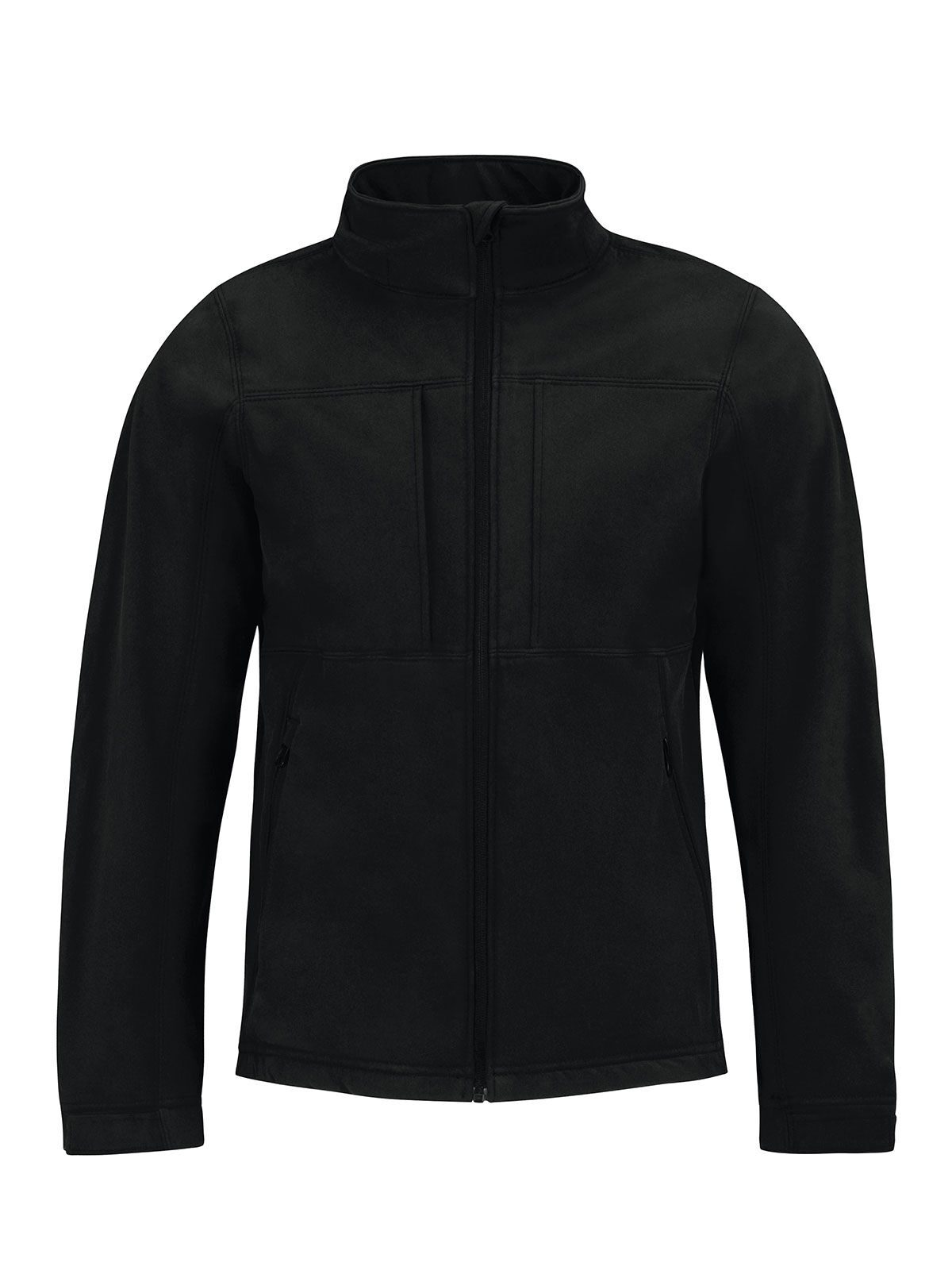 Chaqueta softshell con capucha para hombre - 002 - Negro