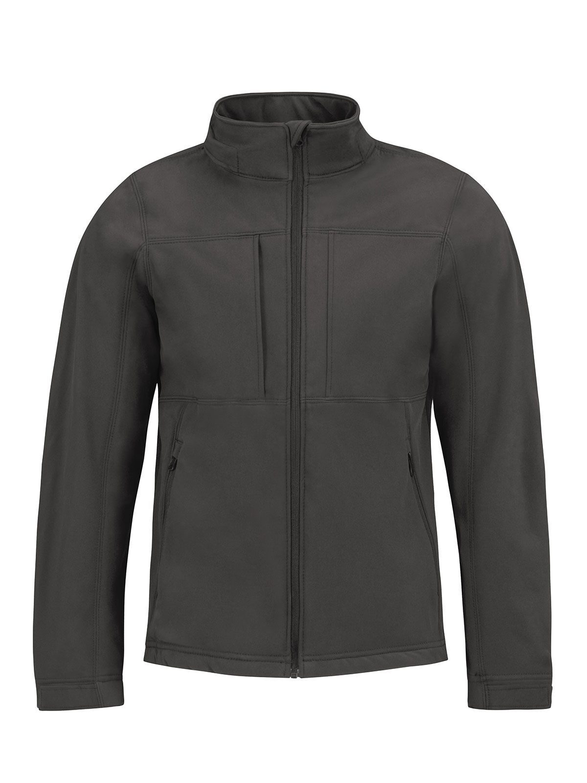Chaqueta softshell con capucha para hombre - 670 - Gris oscuro