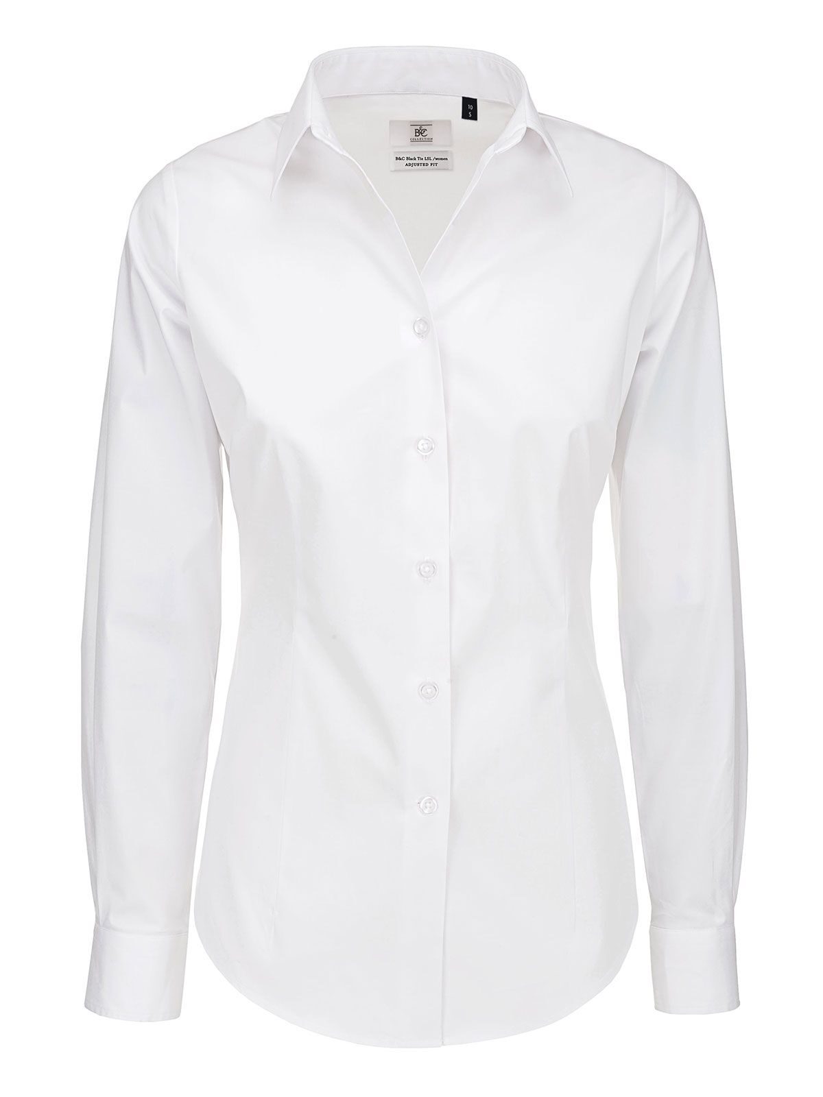 Black Tie LSL /Mujer - WH001 - Blanco