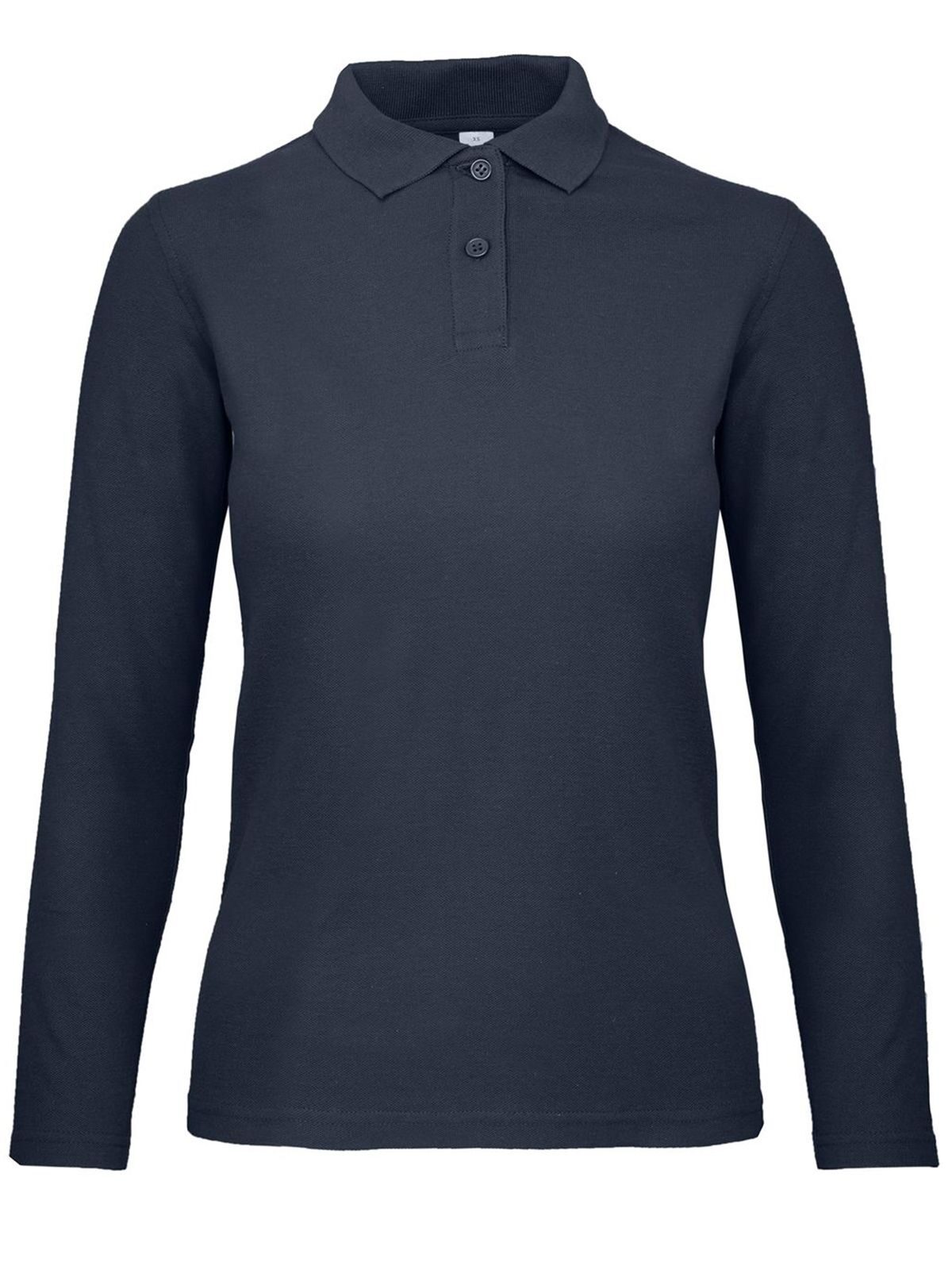 Polo de manga larga para mujer ID.001 - NA003 - Marina de guerra