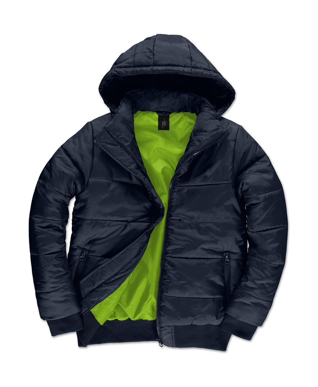 Chaqueta para hombre Superhood - Azul marino/Verde neón