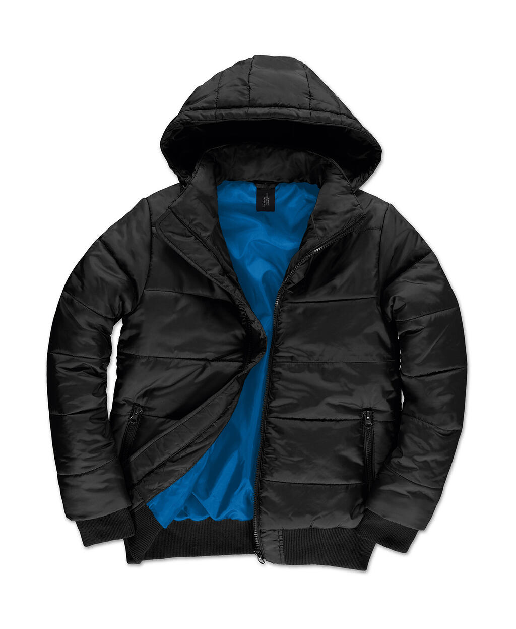 Chaqueta para hombre Superhood - Negro/Azul cobalto