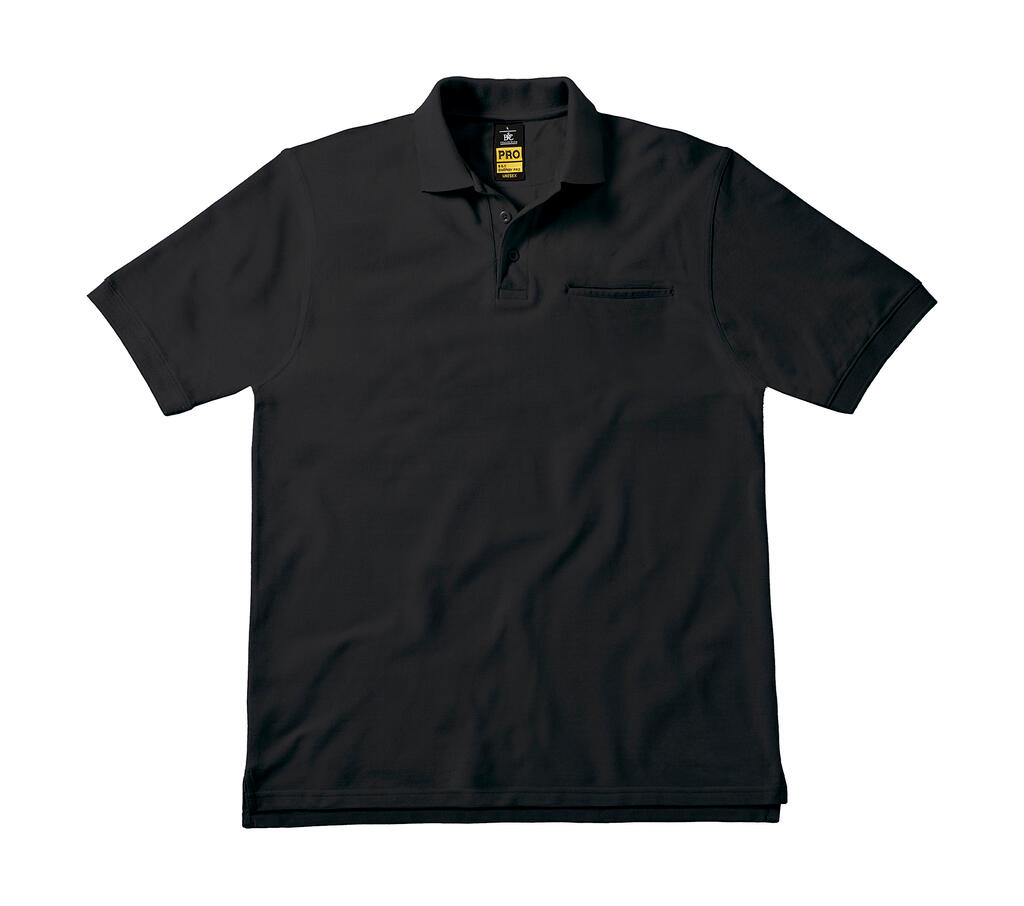Polo de trabajo con bolsillo Energy Pro - BL002 - Negro
