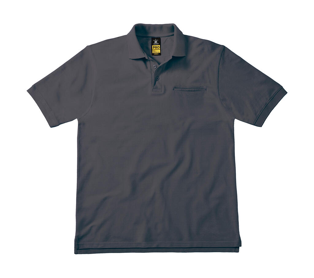 Polo de trabajo con bolsillo Energy Pro - DG670 - Gris oscuro