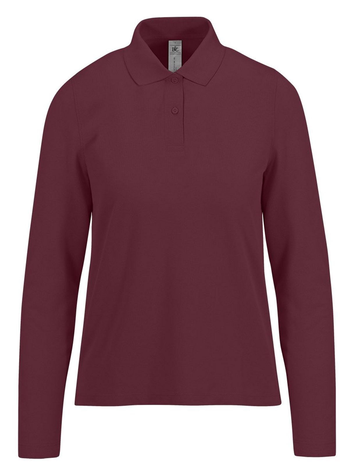 Mi Polo 180 de manga larga / Mujer - BU370 - Borgoña