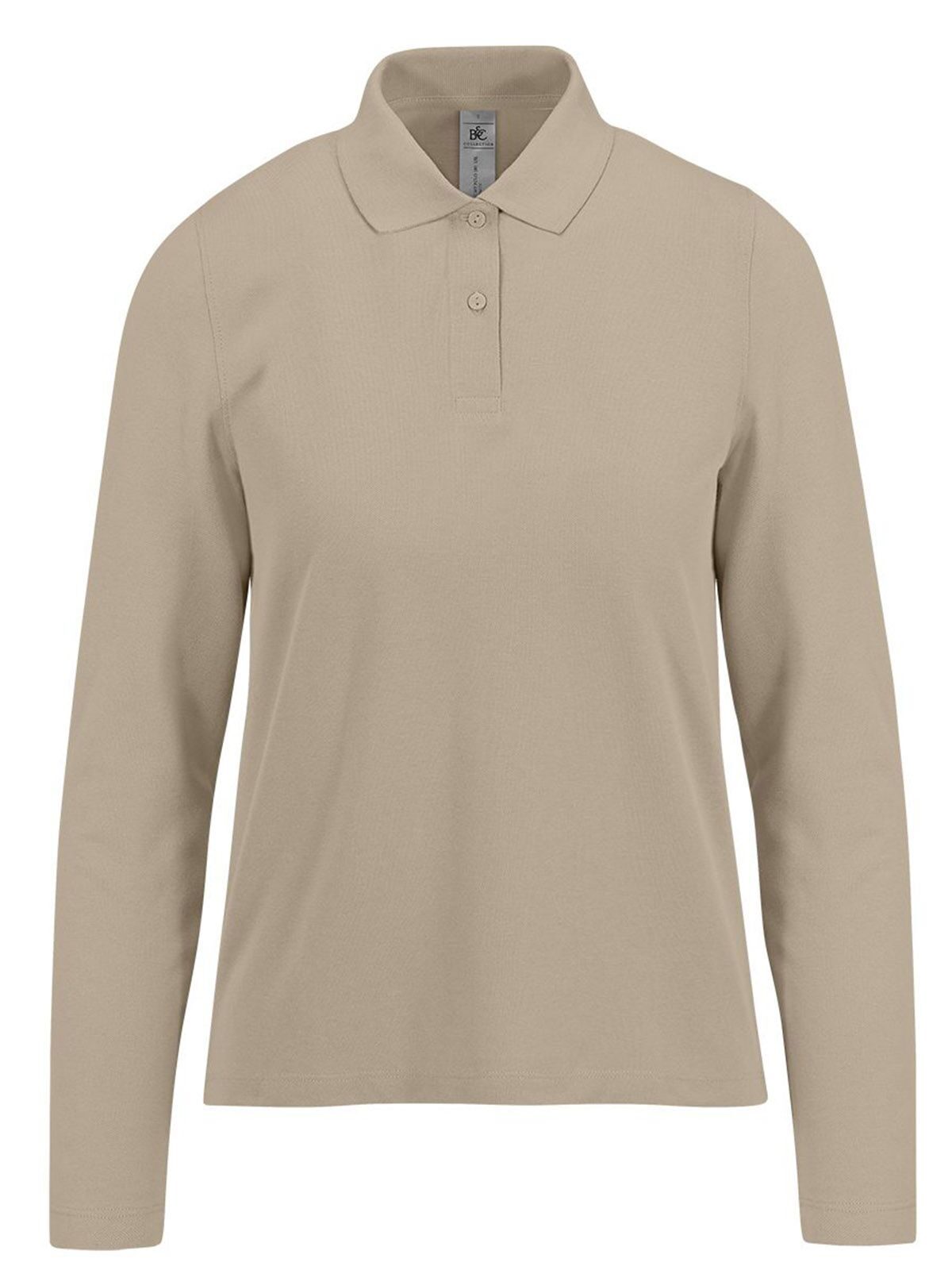 Mi Polo 180 de manga larga / Mujer - MA121 - Masilla