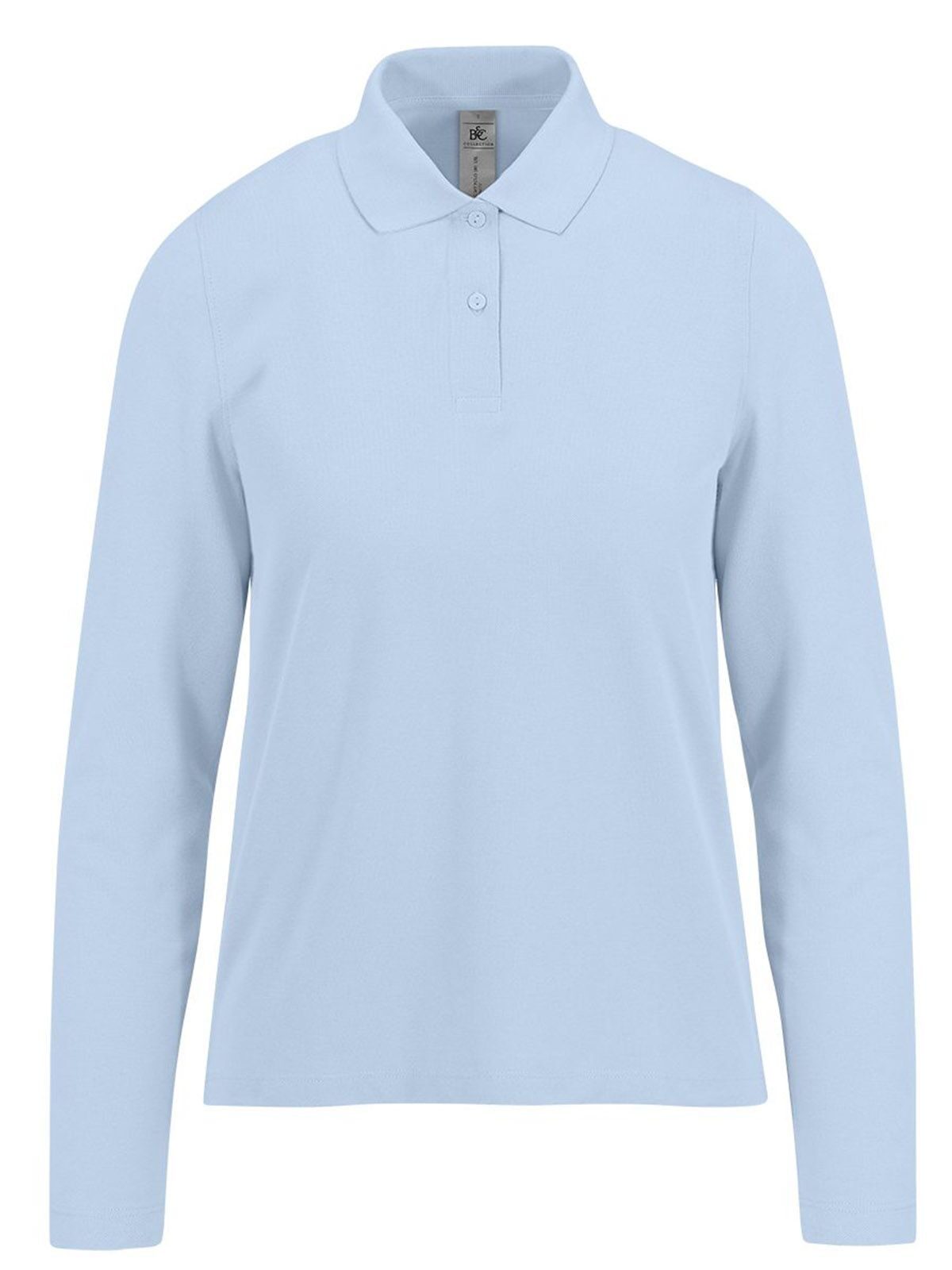 Mi Polo 180 de manga larga / Mujer - BB406 - Azul rubor