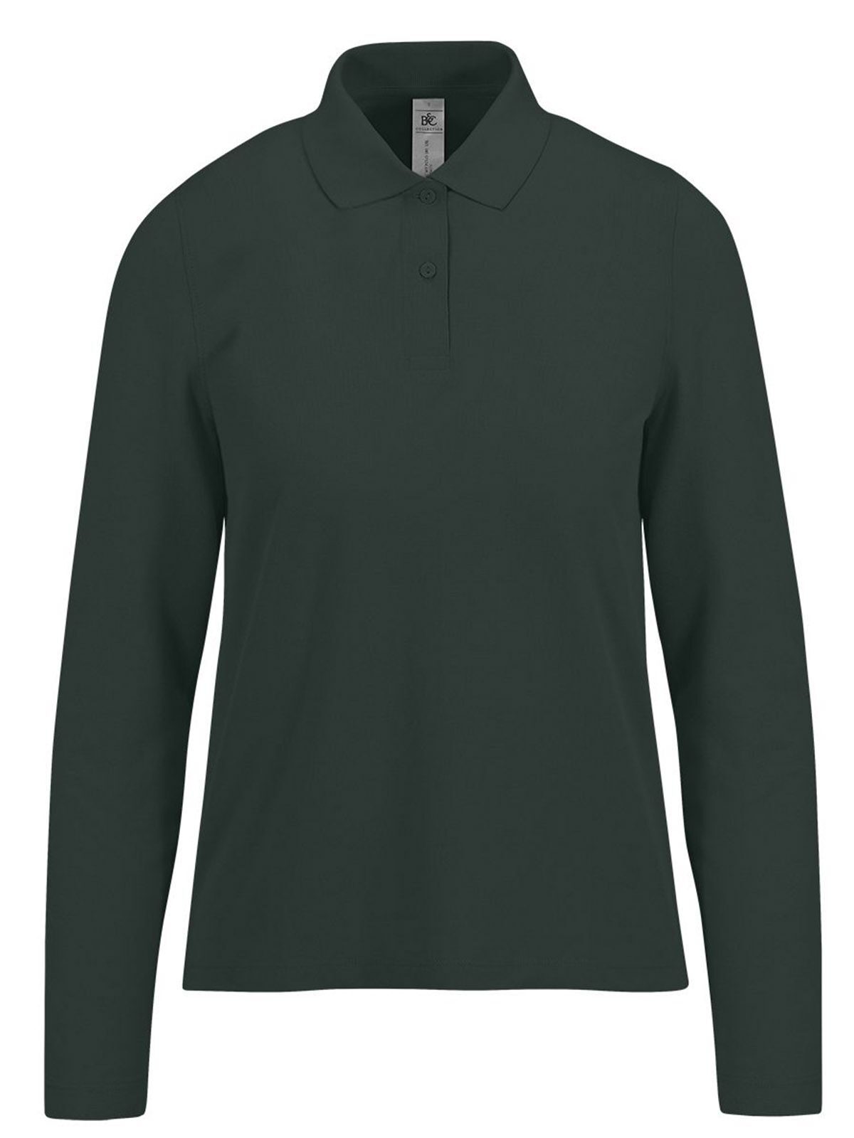Mi Polo 180 de manga larga / Mujer - DF547 - Bosque Oscuro