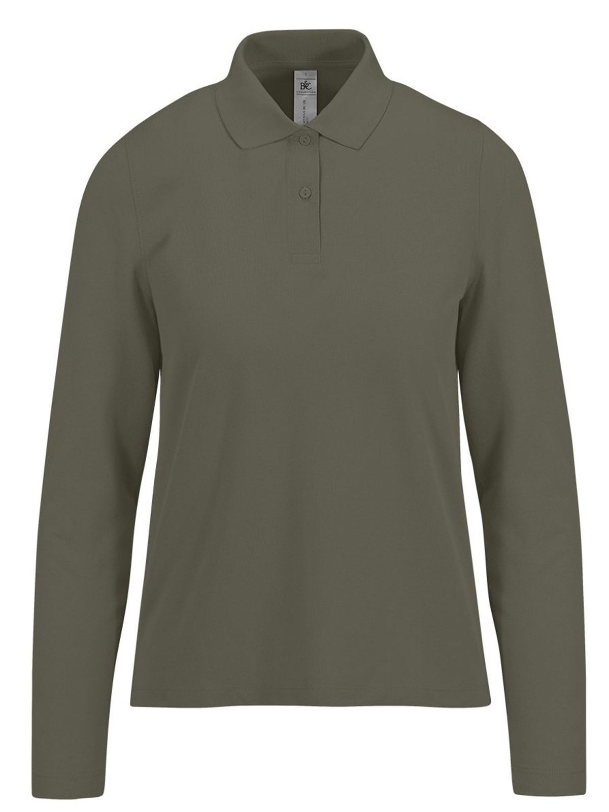 Mi Polo 180 de manga larga / Mujer - CG554 - Verde camuflaje