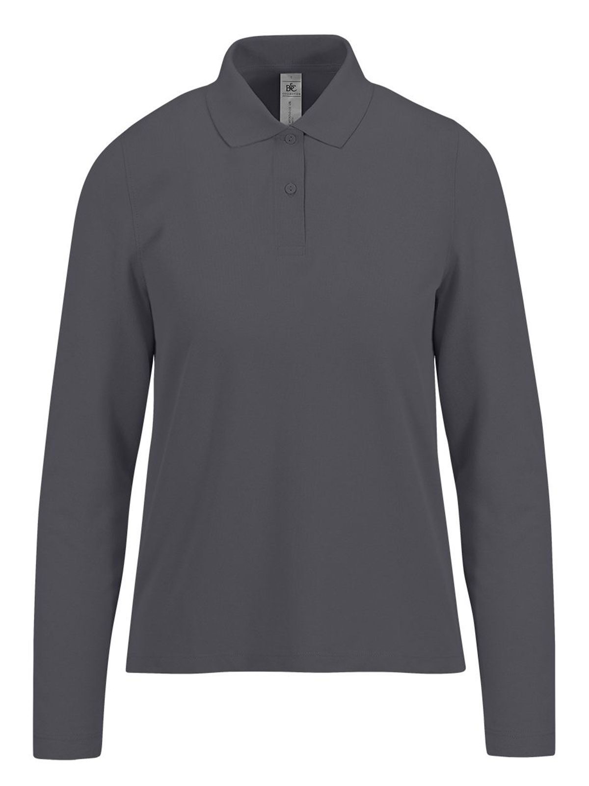 Mi Polo 210 de manga larga / Mujer - DG670 - Gris oscuro