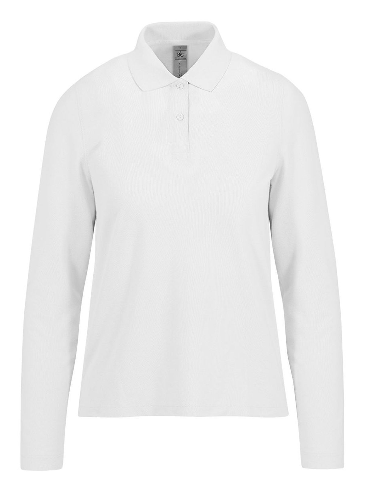 Mi Polo 210 de manga larga / Mujer - WH001 - Blanco