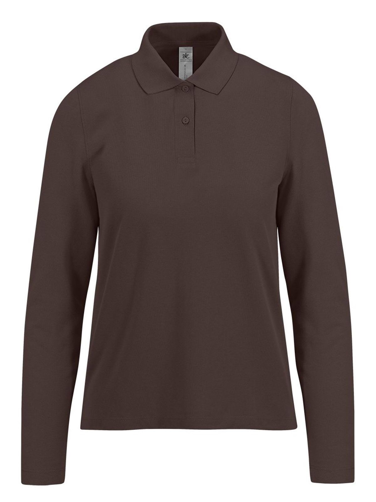 Mi Polo 210 de manga larga / Mujer - RC142 - CAFÉ TOSTADO