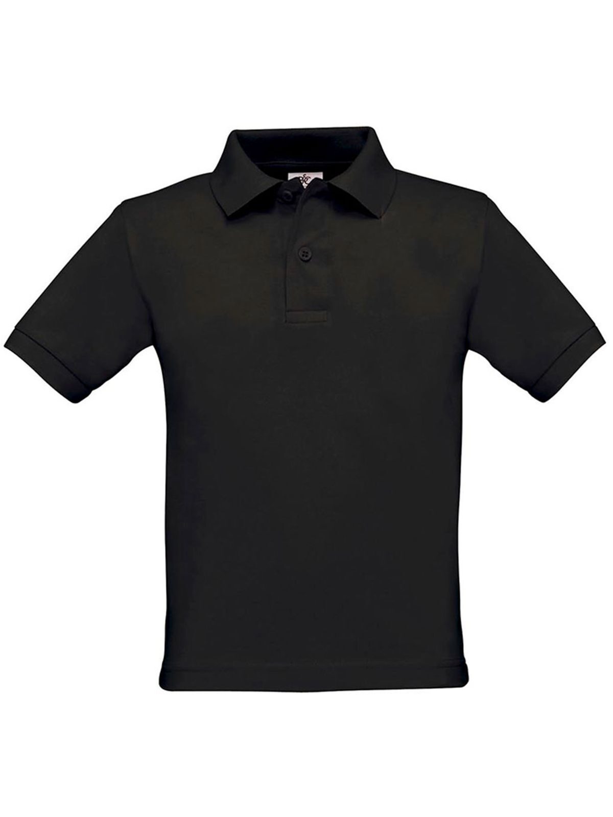 Polo Safran para niños - 002 - Negro