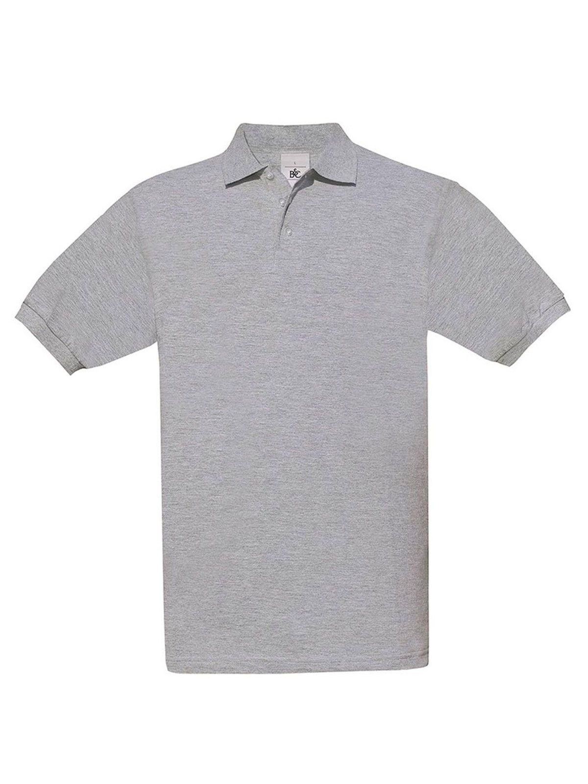 Polo unisex Safran - 610 - Gris jaspeado