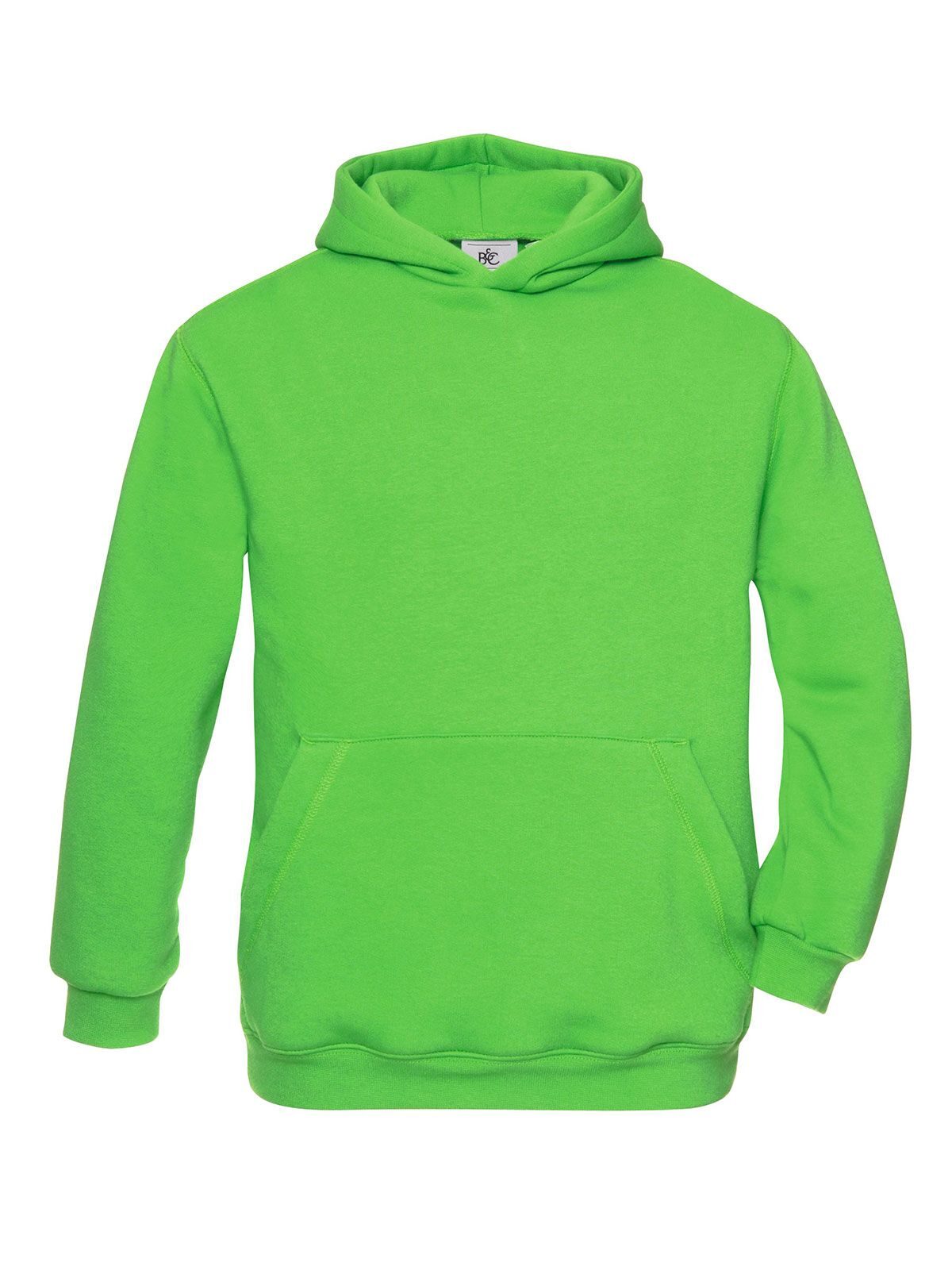 Sudadera con capucha para niños - RG732 - Verde real/Naranja neón