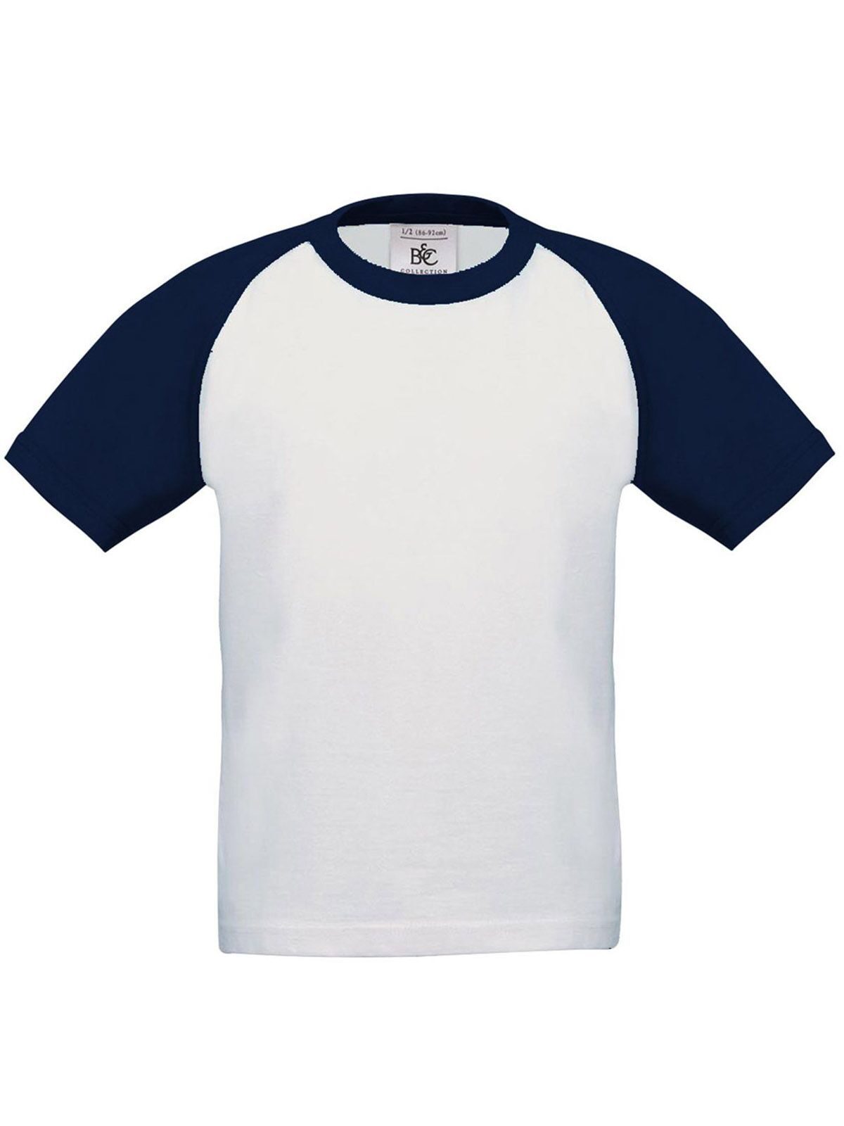 Camiseta infantil de béisbol - Blanco/Gris cálido