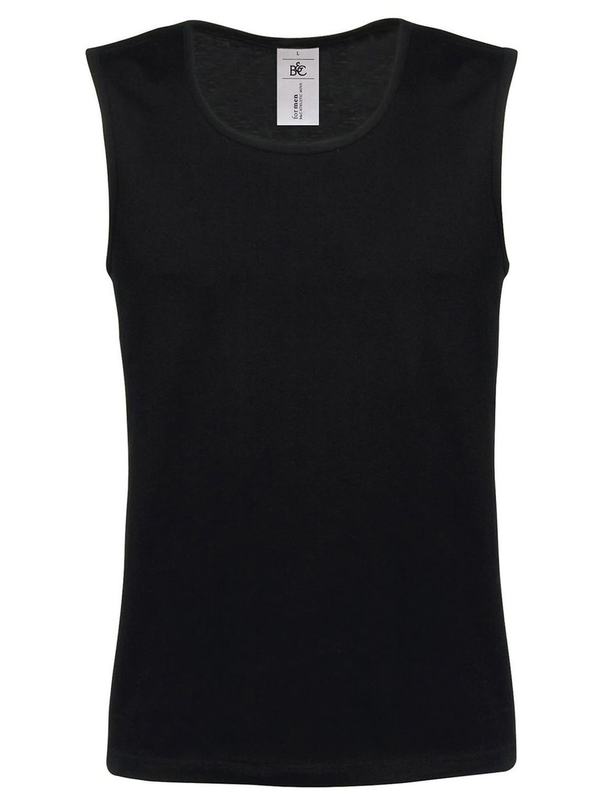 Movimiento atlético con chaleco - 002 - Negro