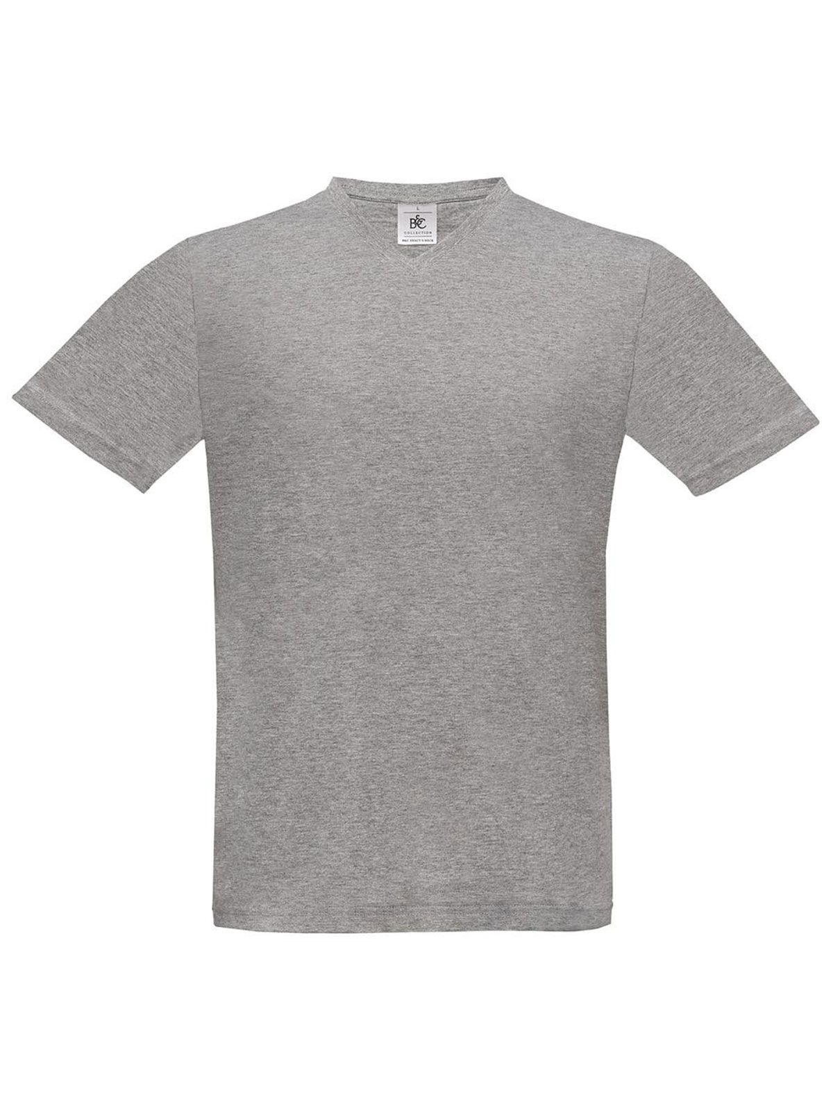 Camiseta con cuello en V Exact - SG620 - Gris deportivo
