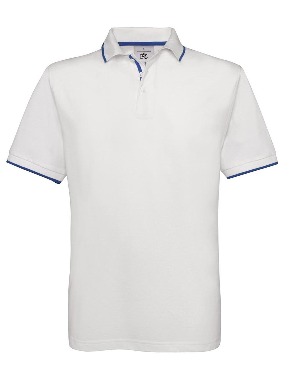 Polo Safran Sport - WR907 - BLANCO