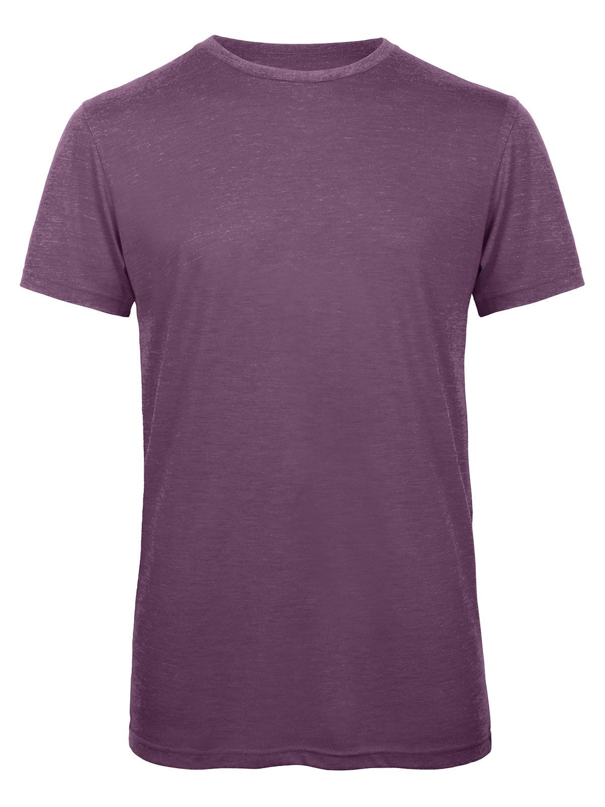 Camiseta Triblend para hombre - HP616 - Morado jaspeado