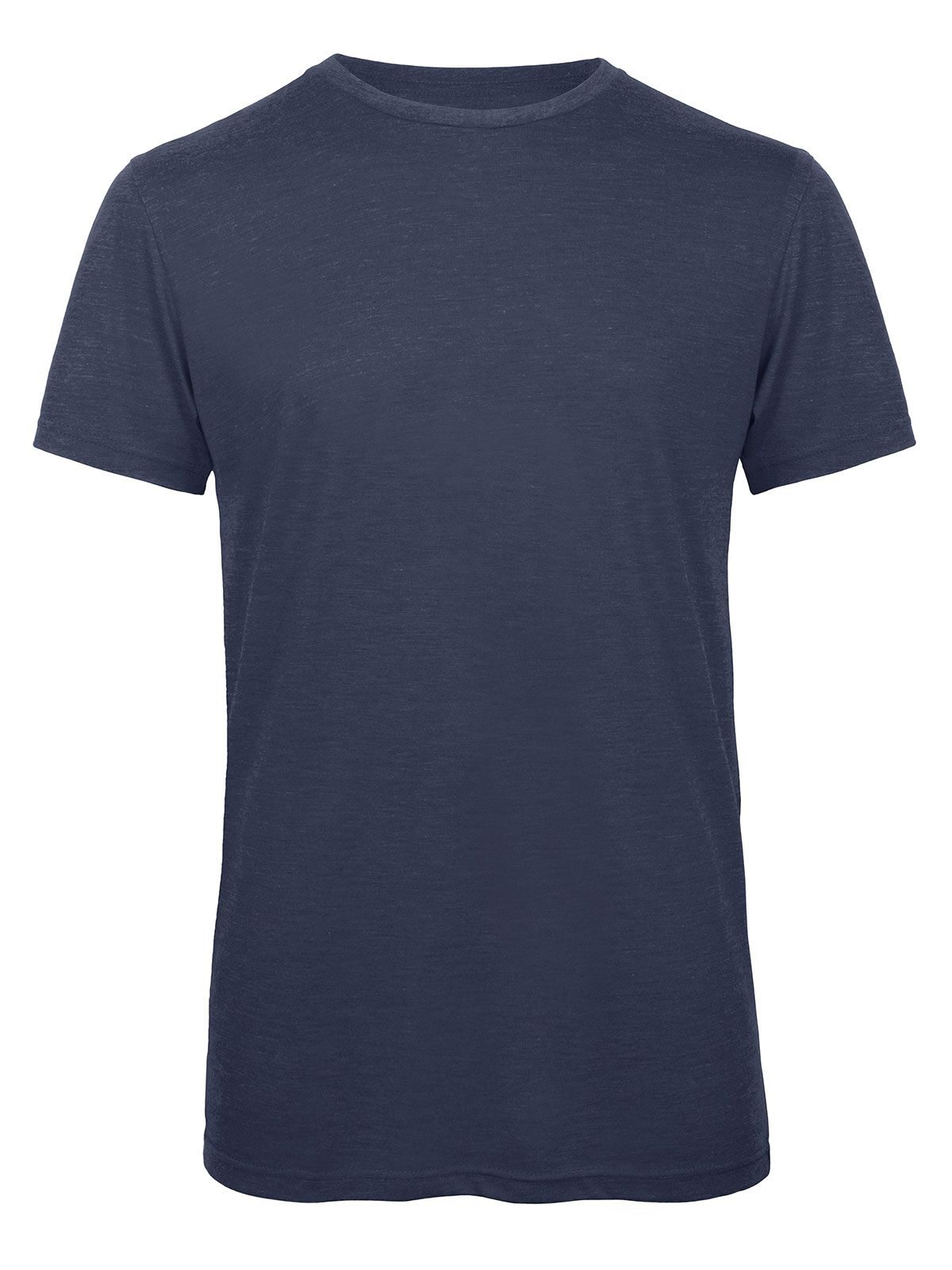 Camiseta Triblend para hombre - HN611 - Azul marino jaspeado
