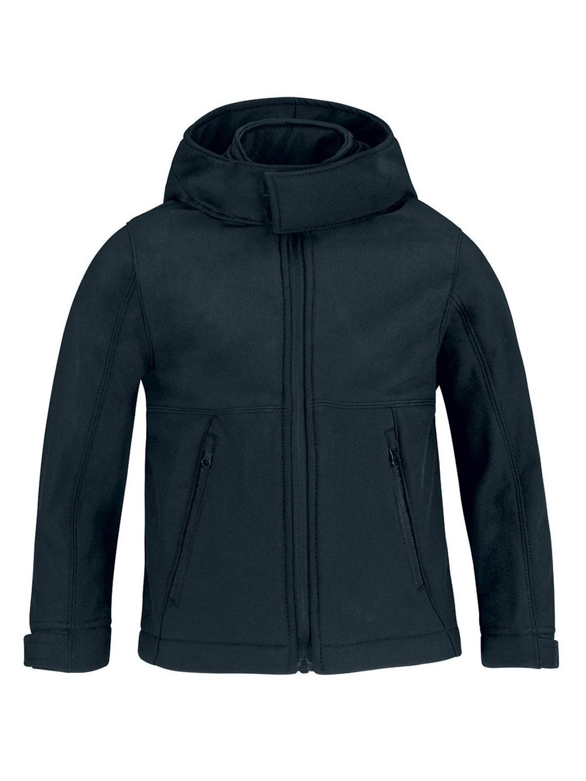 Chaqueta softshell con capucha para niños - 003 - Marina