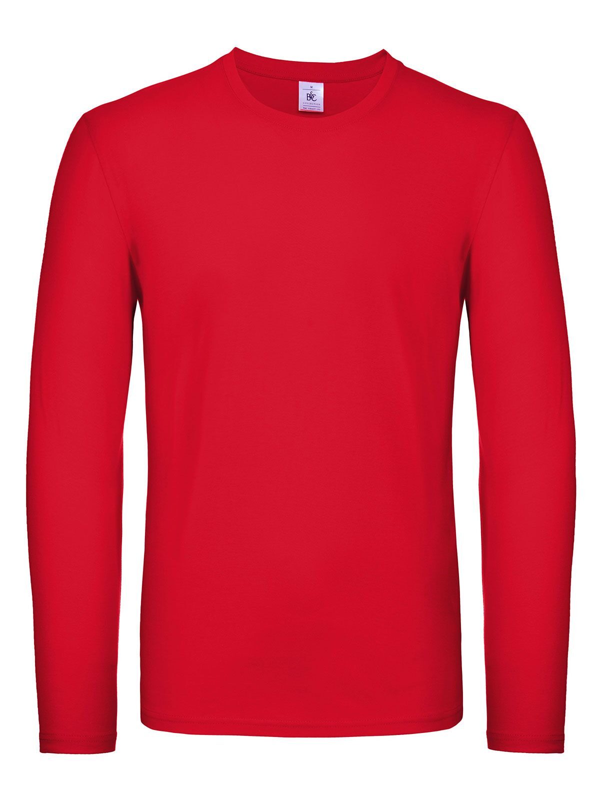 Camiseta de manga larga para hombre #E150 - 004 - Rojo