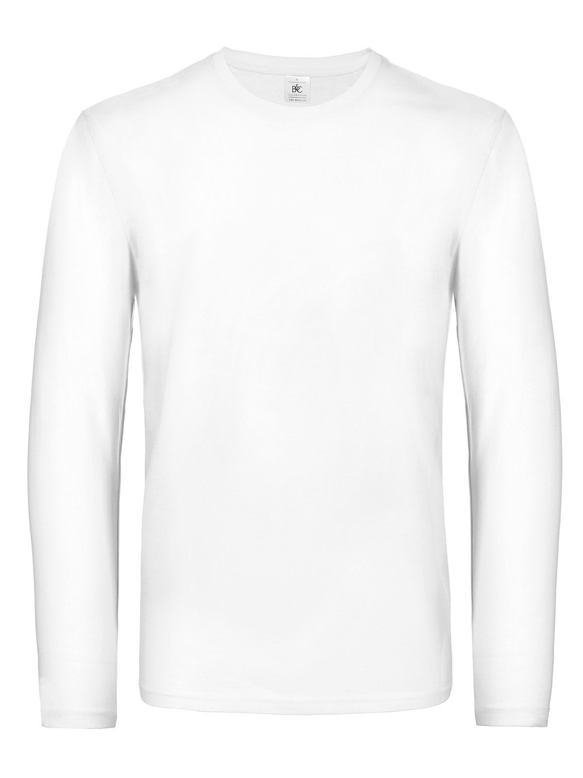 Camiseta de manga larga para hombre #E190 - 001 - Blanco