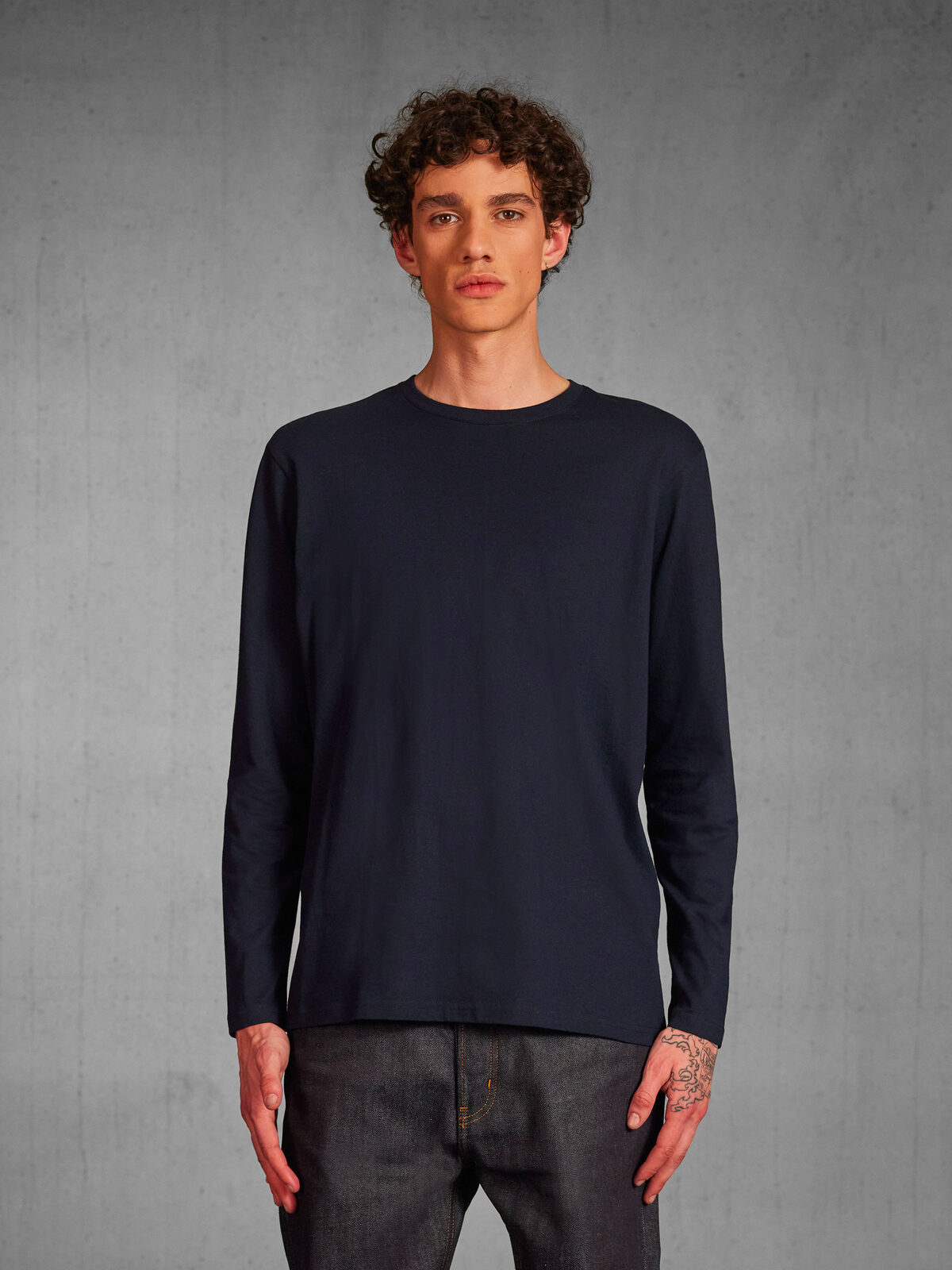 Camiseta de manga larga para hombre #E190