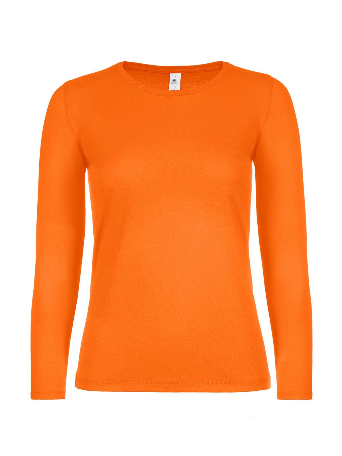 Camiseta de mujer de manga larga #E150 - OR235 - Naranja