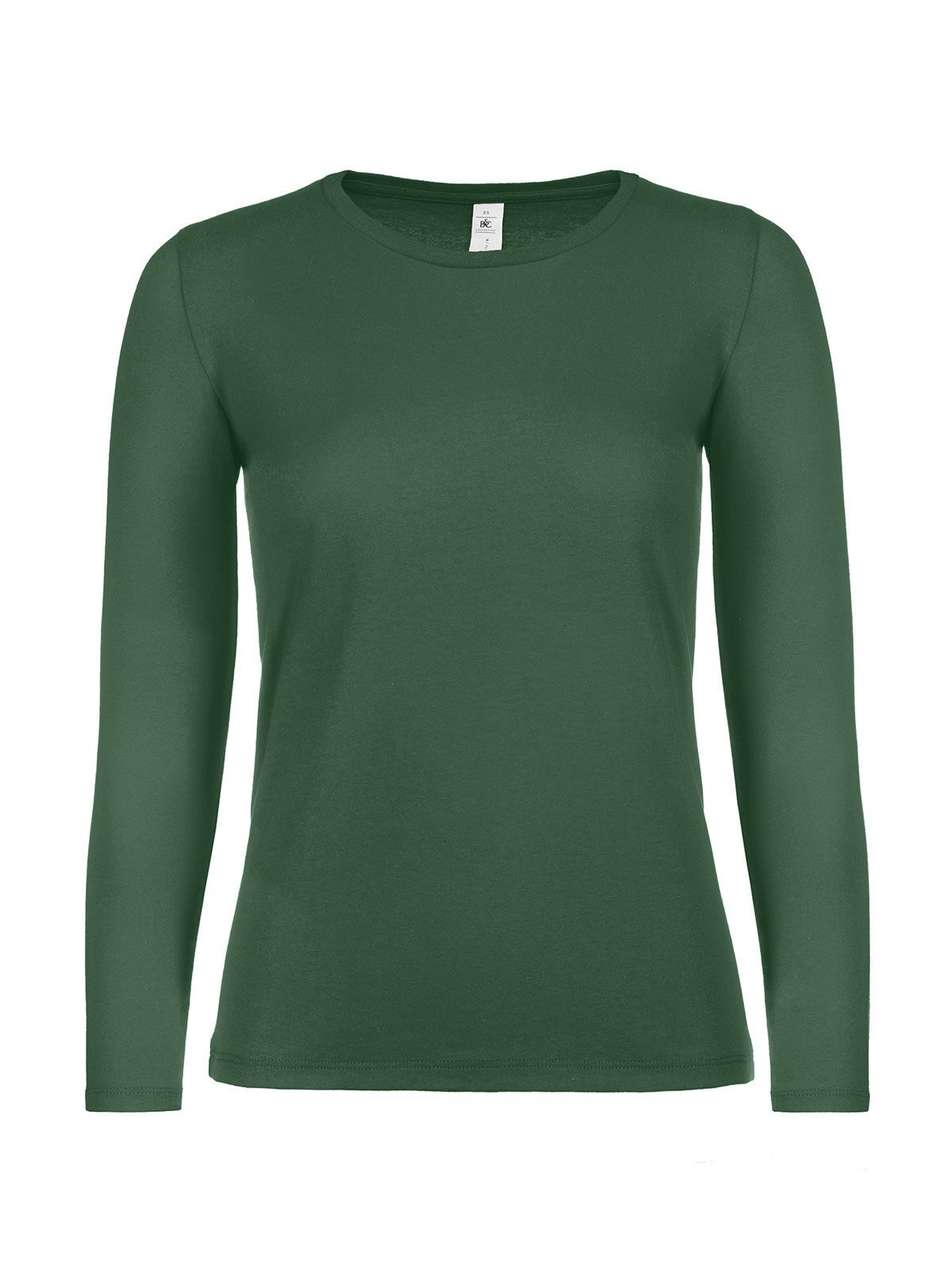 Camiseta de mujer de manga larga #E150 - 540 - Verde botella