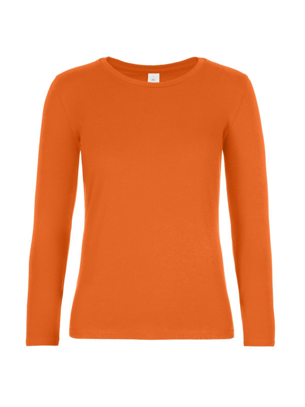 Camiseta de mujer de manga larga #E190 - UO231 - Naranja Urbana