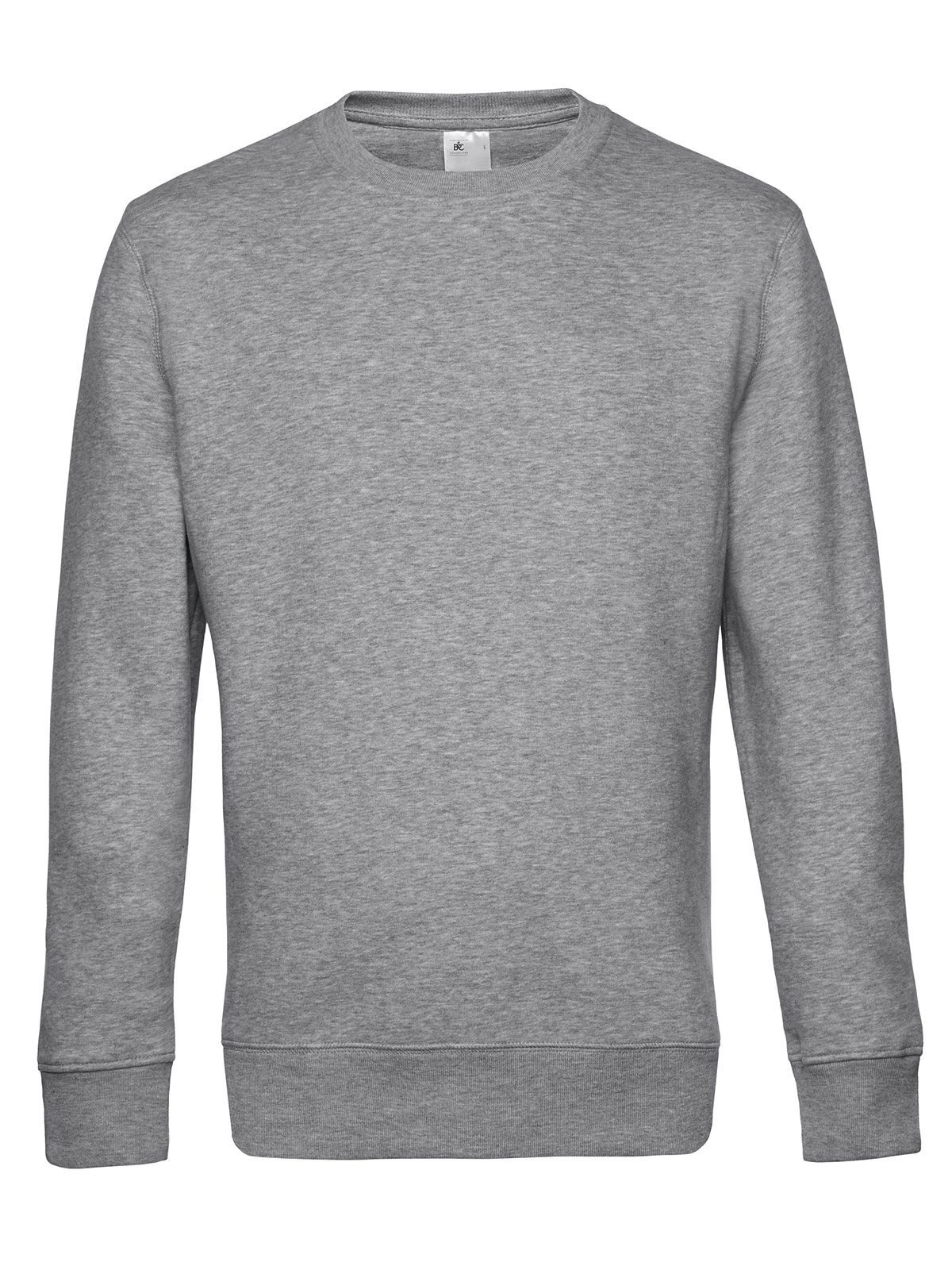 Sudadera de cuello redondo KING_° - 610 - Gris jaspeado