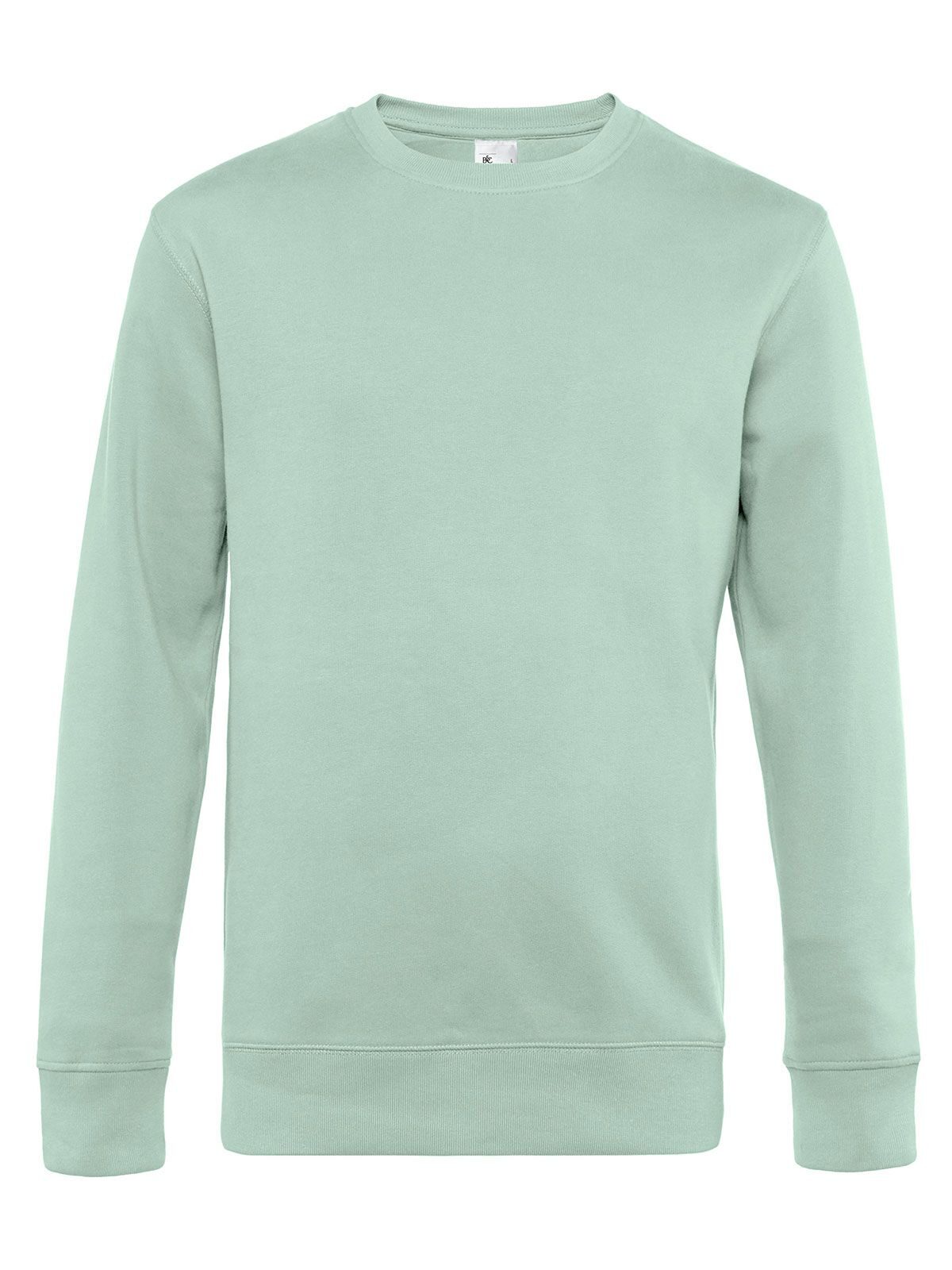 Sudadera de cuello redondo KING_° - AG501 - Verde aguamarina