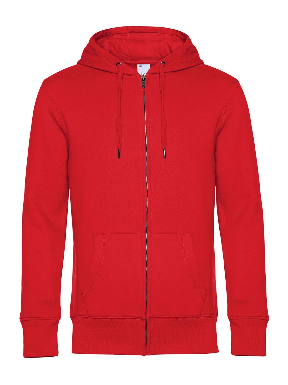 Chaqueta con capucha y cremallera KING_° - 004 - Rojo