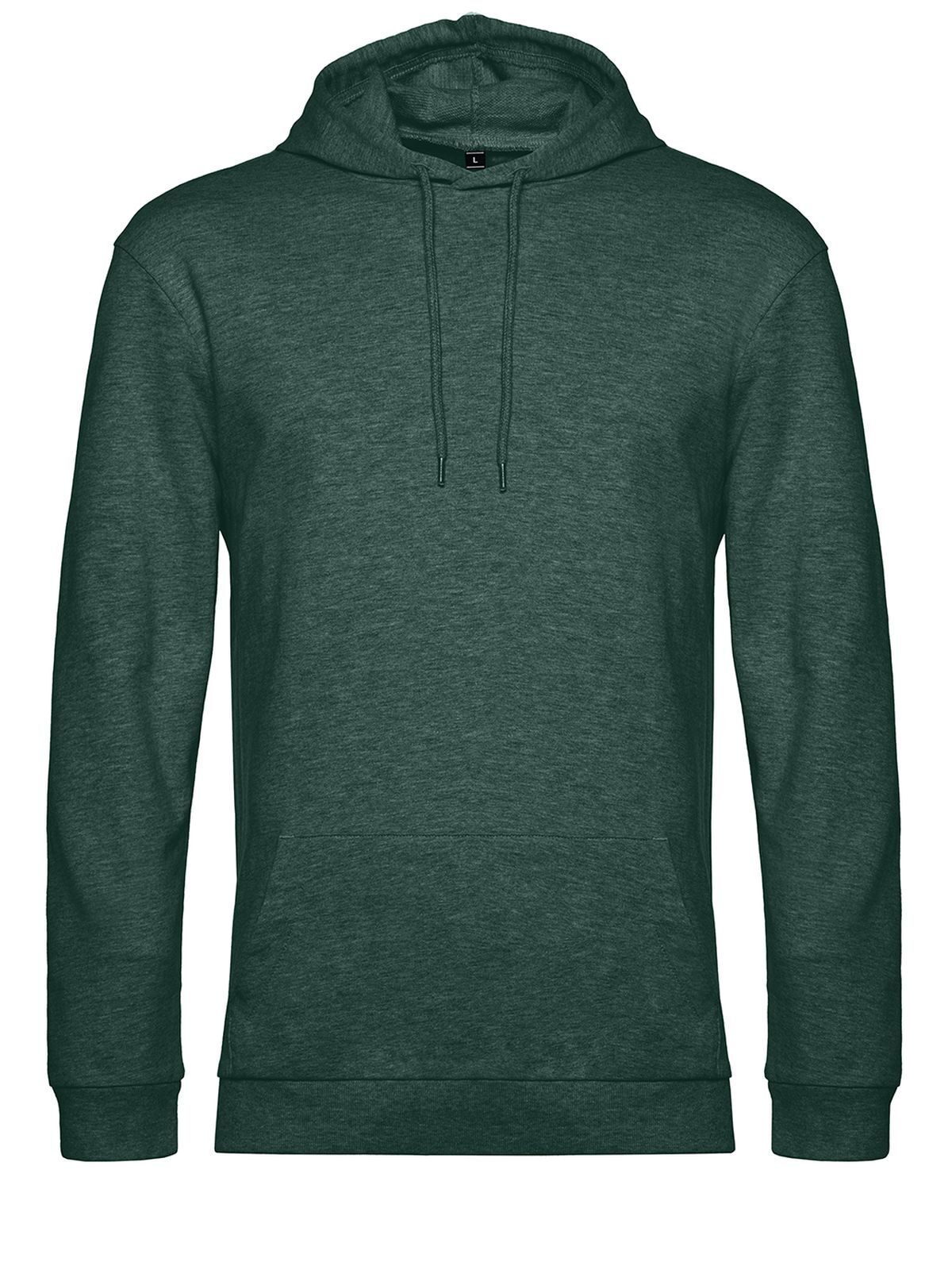 #Sudadera - HD618 - Verde oscuro jaspeado