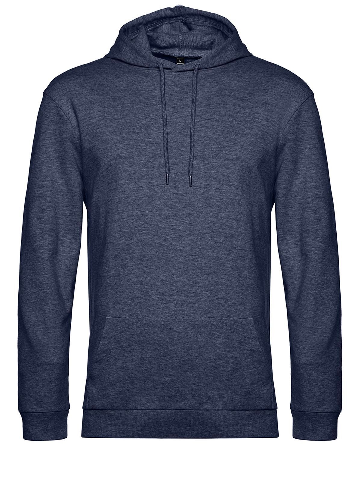 #Sudadera - HN611 - Azul marino jaspeado