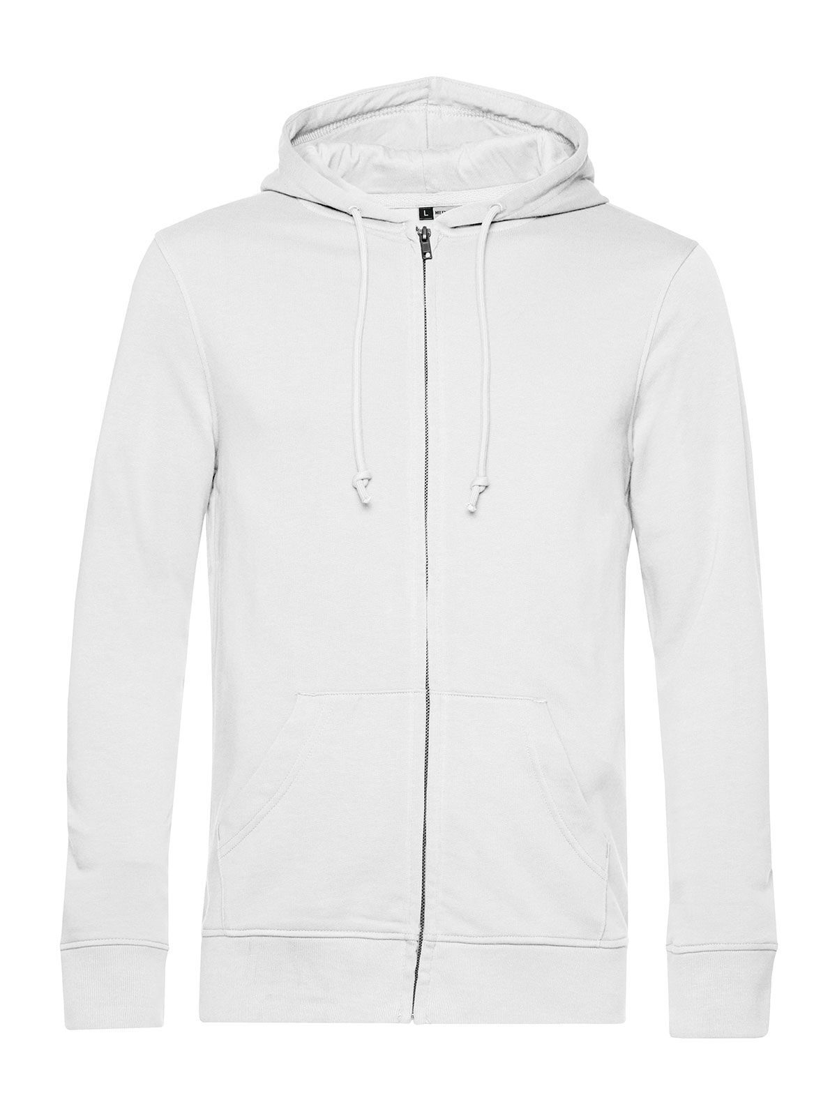 Chaqueta con capucha y cremallera Inspire_° - WH001 - Blanco
