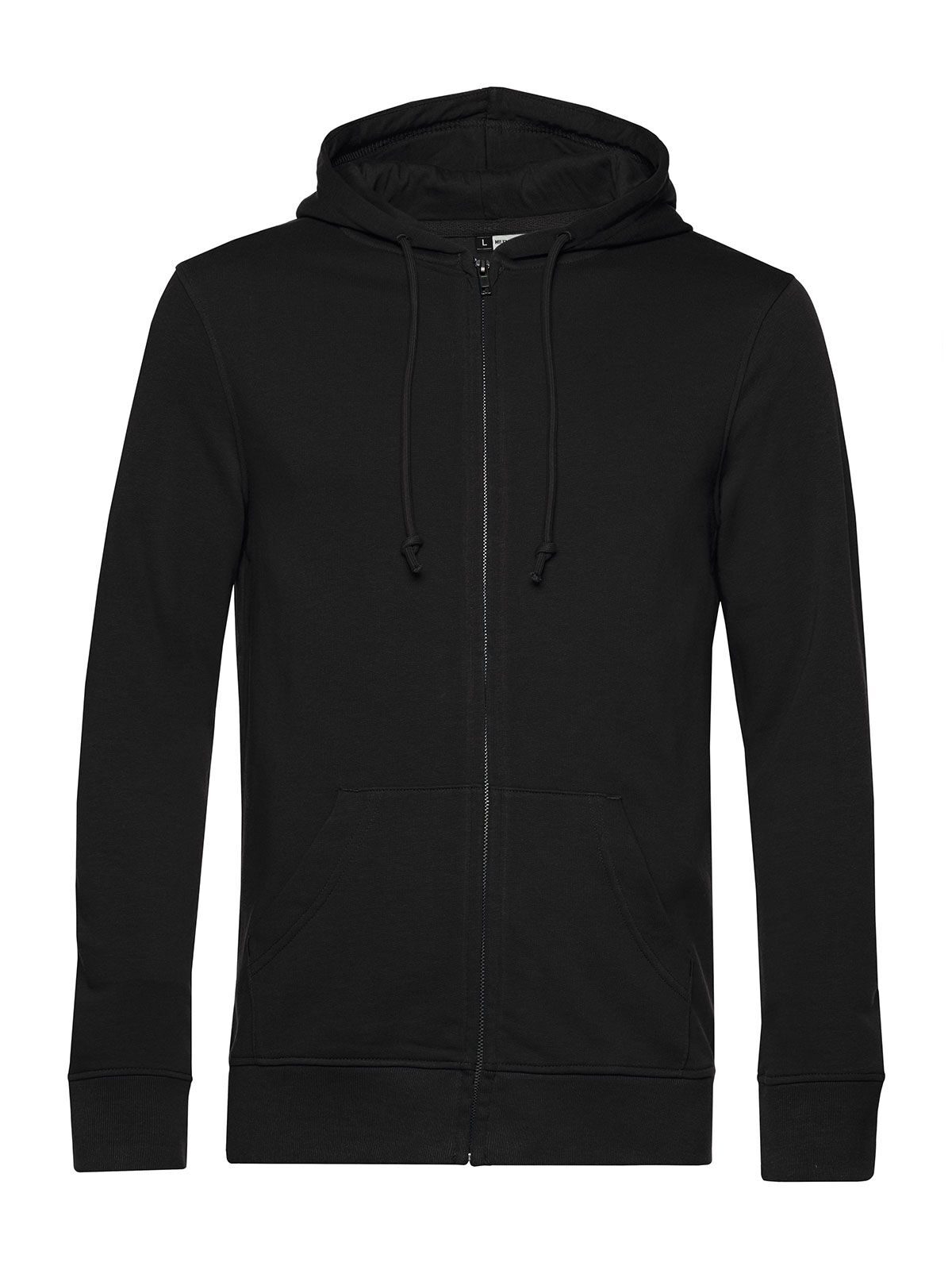 Chaqueta con capucha y cremallera Inspire_° - 005 - Negro puro