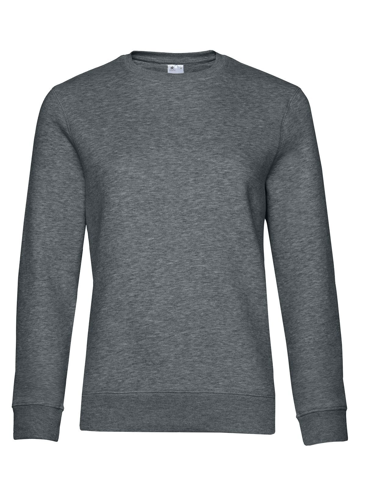 Sudadera de cuello redondo QUEEN_° - HM623 - Gris medio jaspeado