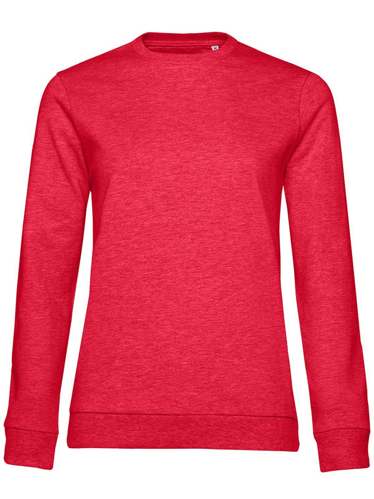 Sudadera de mujer #Set In - HR617 - Rojo jaspeado
