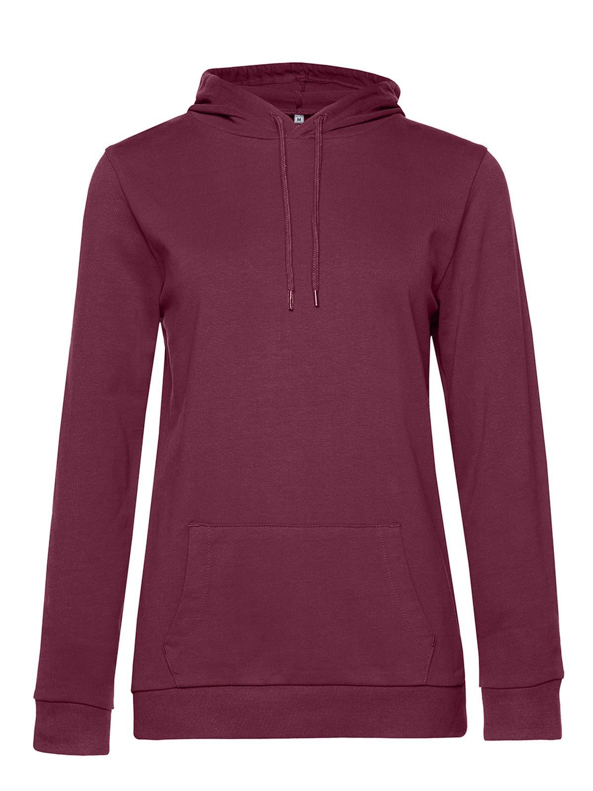 Sudadera con capucha para mujer - WI881 - Vino