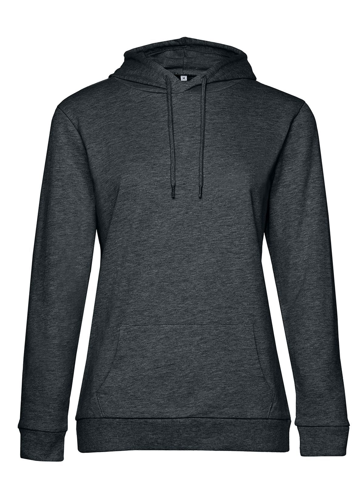 Sudadera con capucha para mujer - HA625 - Asfalto Heather