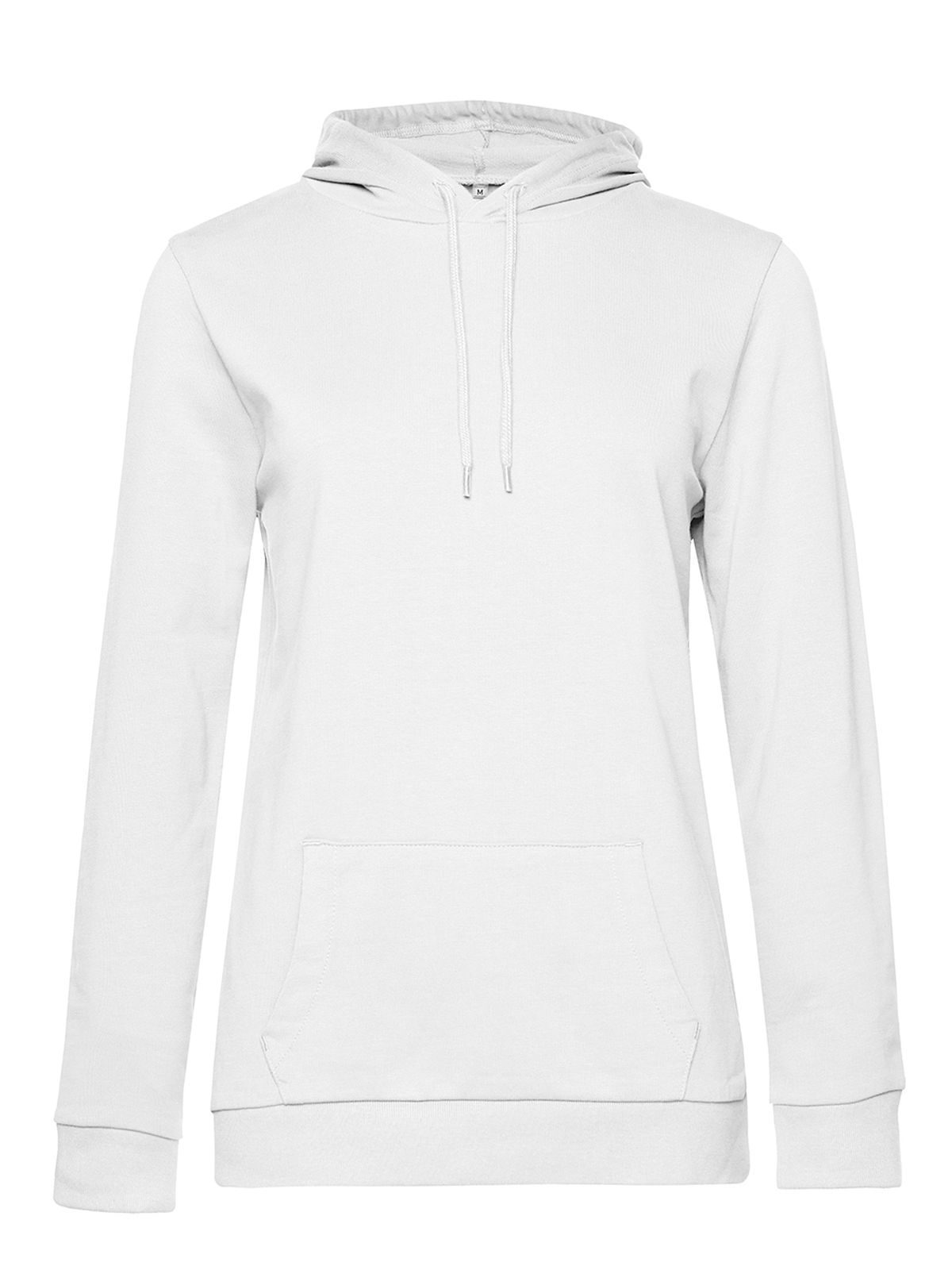 Sudadera con capucha para mujer - 001 - Blanco