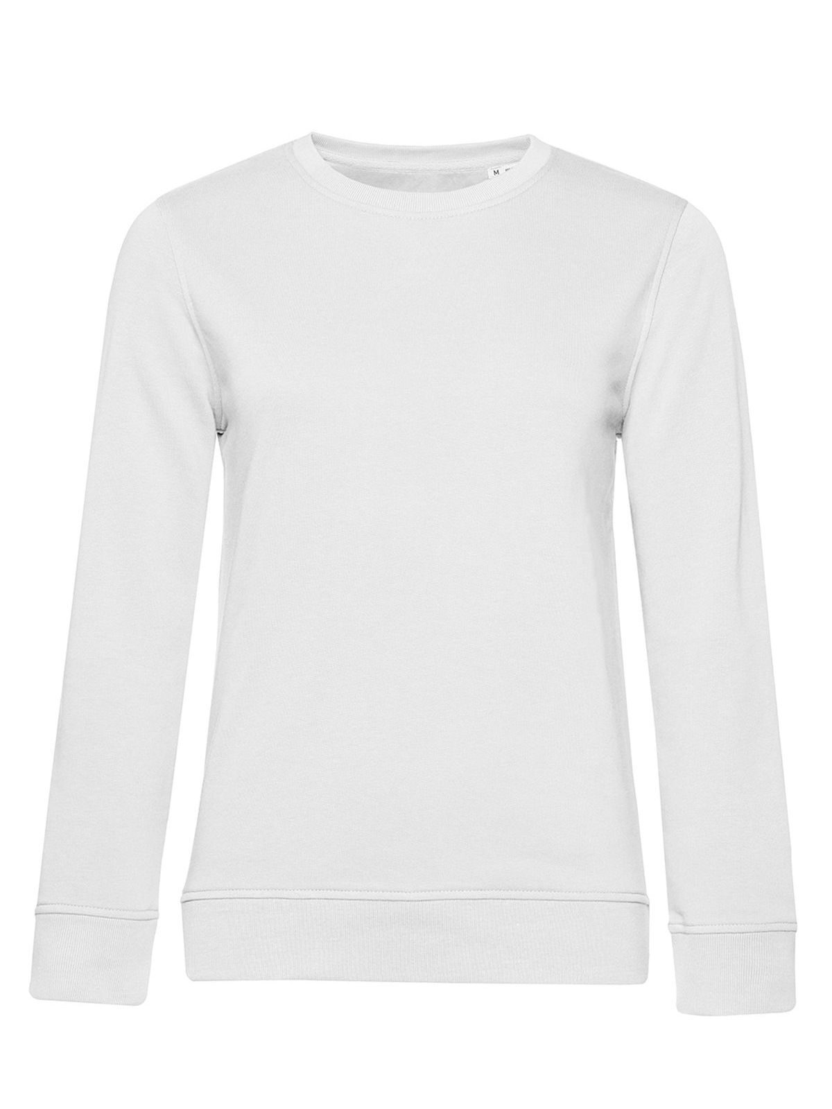 Sudadera de cuello redondo Inspire /Mujer_° - WH001 - Blanco