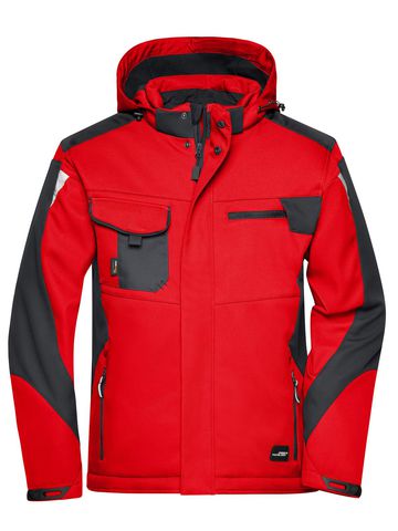 Chaqueta softshell Craftsmen - RDBL - ROJO-NEGRO