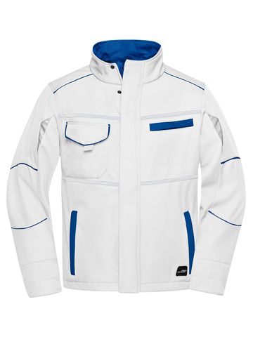 Chaqueta softshell de trabajo - Nivel 2 - WHRY - BLANCO REAL